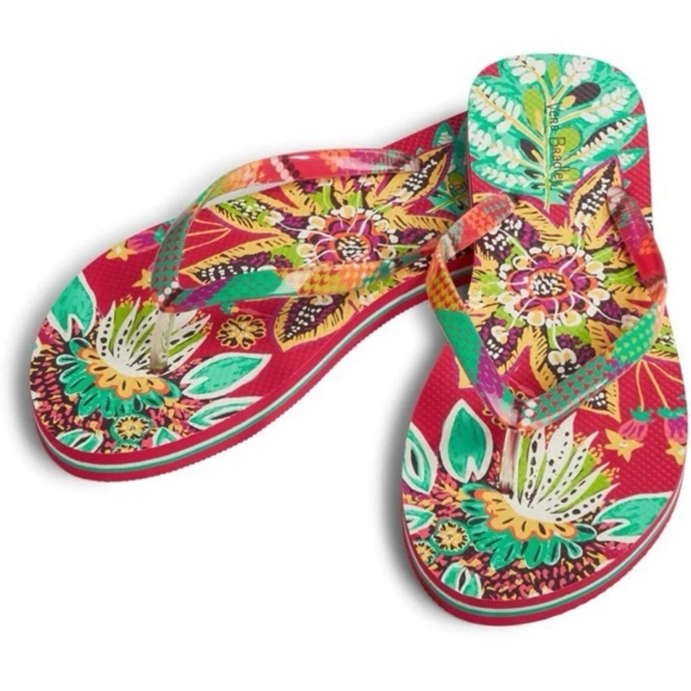 Vera Bradley RETIRED "Rumba" Flip Flops NWT/NWOT